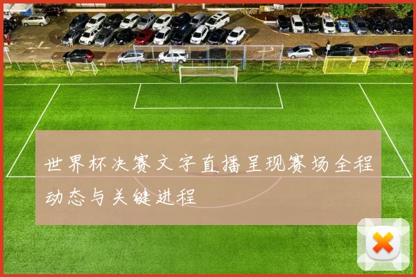 世界杯决赛文字直播呈现赛场全程动态与关键进程