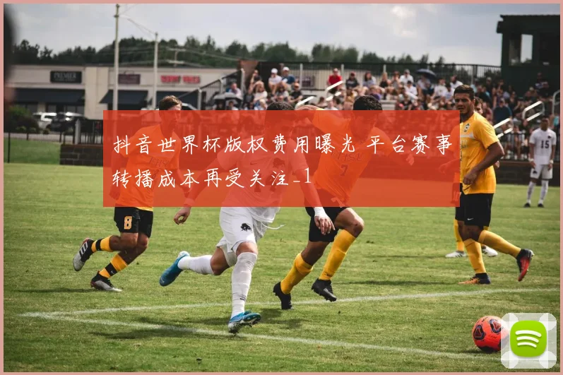 抖音世界杯版权费用曝光 平台赛事转播成本再受关注_1
